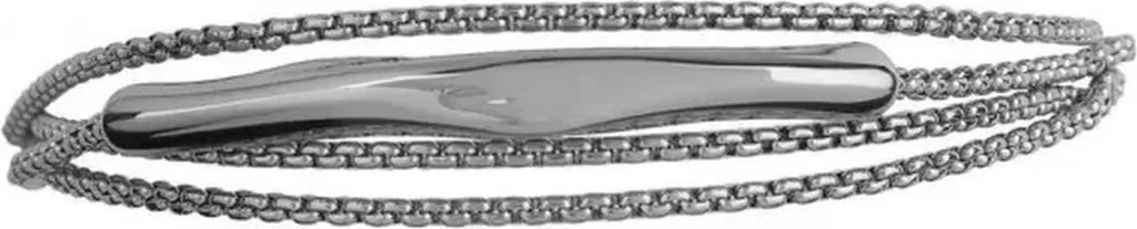 Collier Ras de Cou Breil TJ2763 pour Femme en Acier Argenté de 24 cm