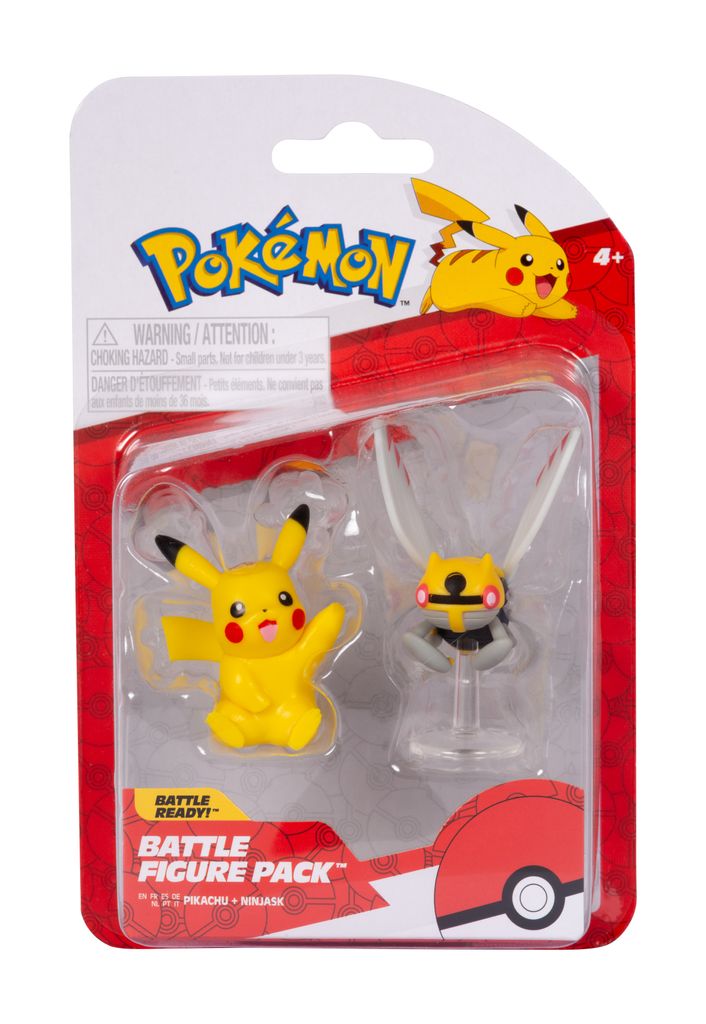 Pokemon Battle Figure Set Figuren 2er-Pack Ninjask & Pikachu #7
