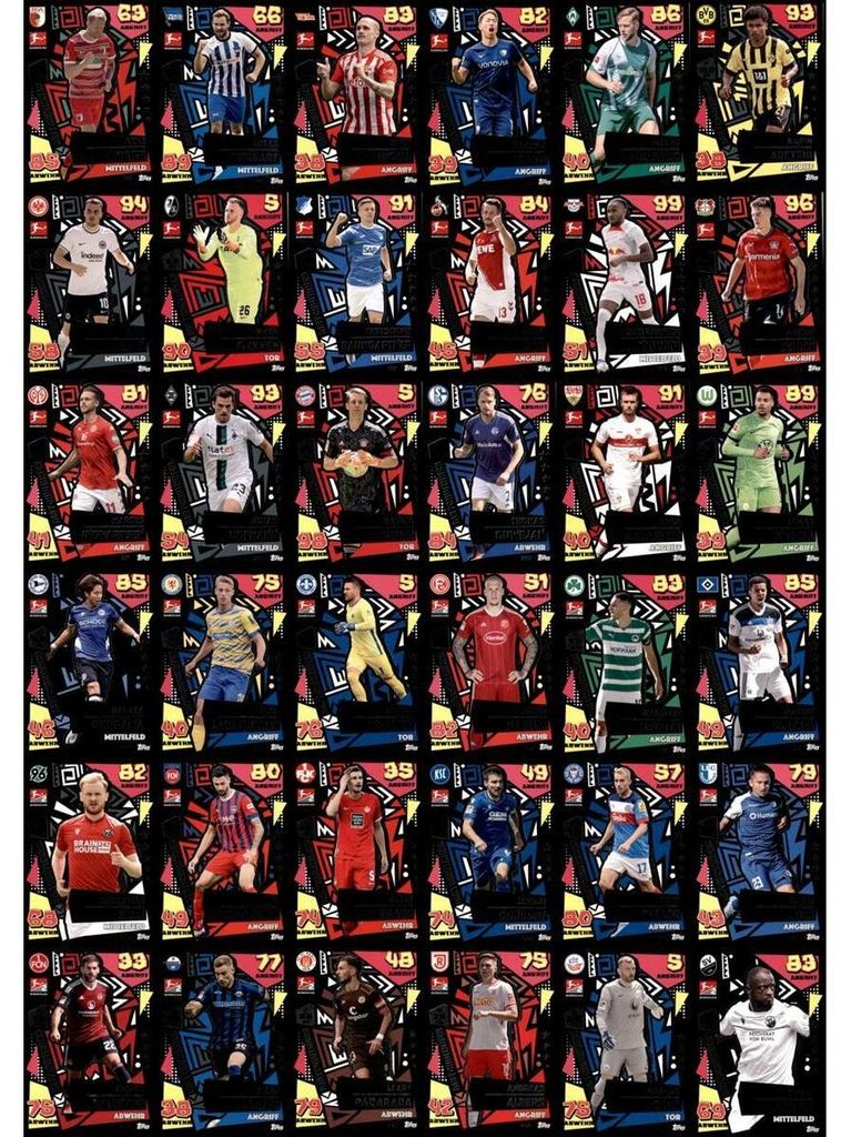 Topps Match Attax - 2022/23 - Alle 36 Matchwinner Produktbild 