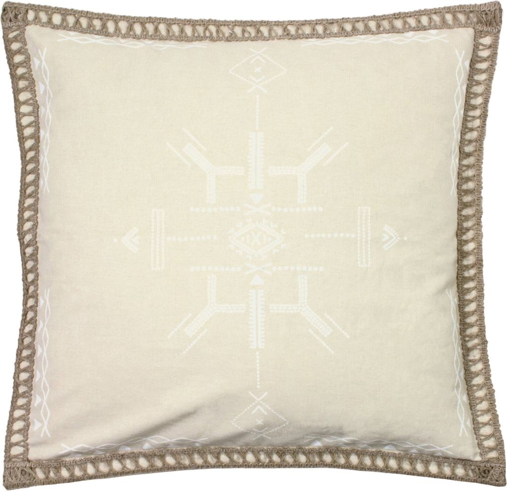 Furn - Kissenhülle "Mini Inka" RV2247 (45 cm x 45 cm) (Naturfarben)