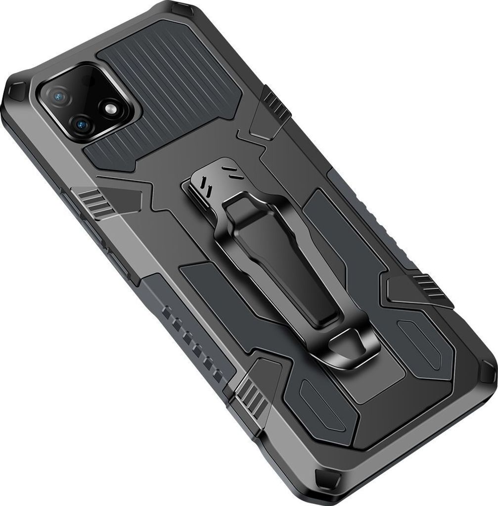 Mobigear Armor Stand  Realme C21 Hülle Hardcase Backcover Produktbild 