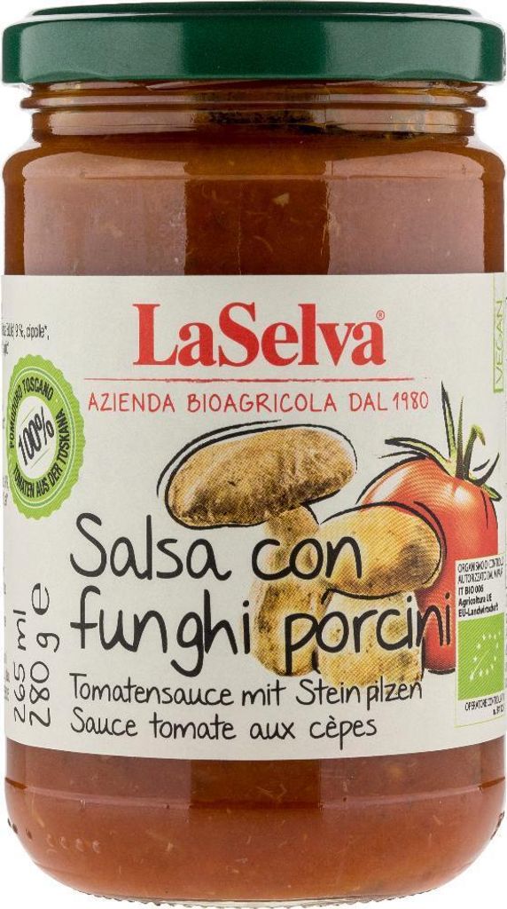 Salsa con funghi porcini 280 g Immagine del prodotto 