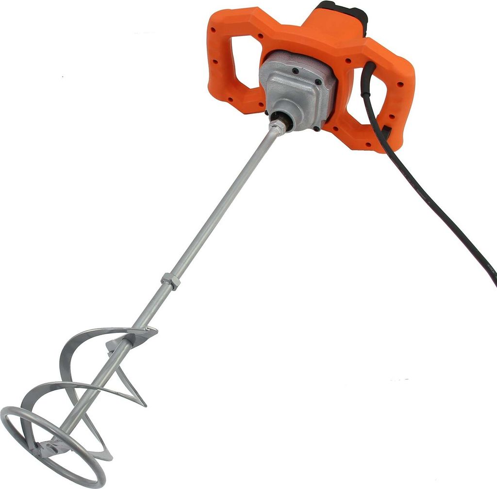 T-Mech Rührwerk Rührmischer Mörtelrührer Betonrührer Rührgerät Rührwerk 1600W