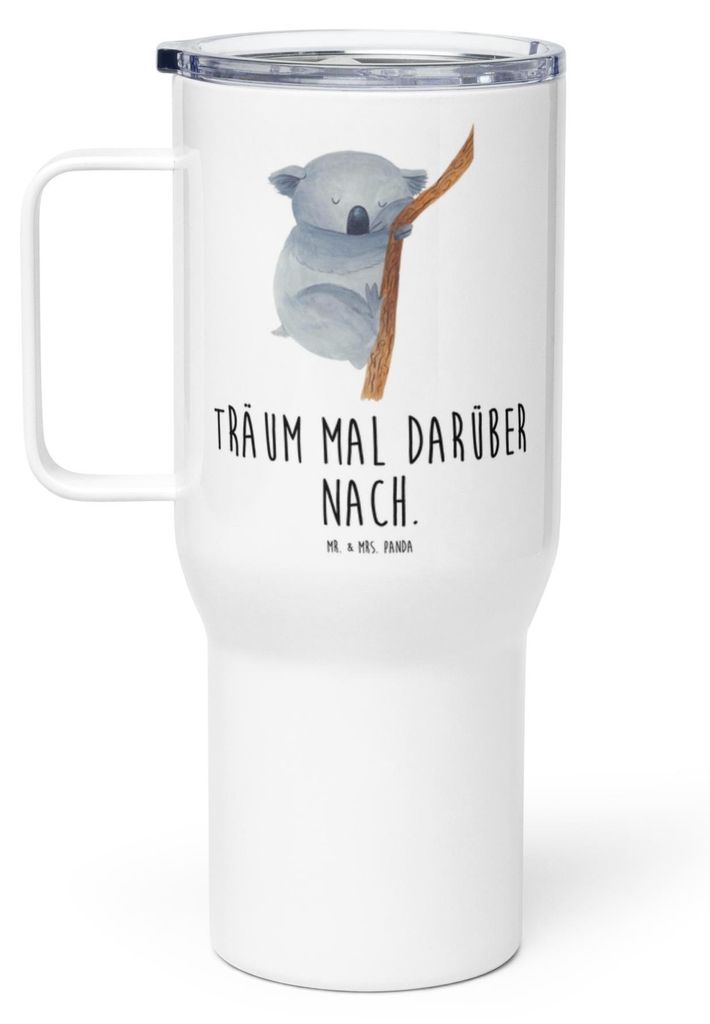 Mr. & Mrs. Panda thermosbecher Koalabär - Weiß - Geschenk, Teetasse, Lustige Sprüche, Bär, Schlafzimmer, Thermobecher, Traum, Kaffee-to-go-Bech...