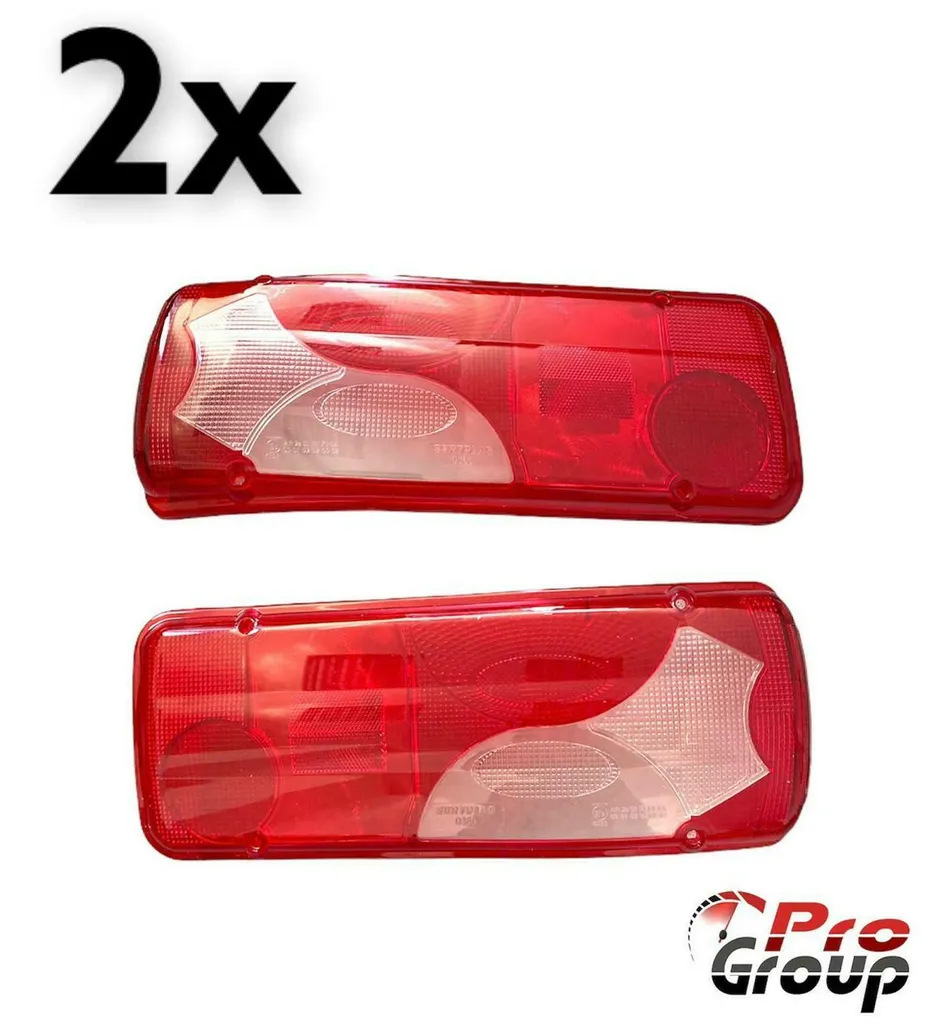 Lente Fanale Posteriore Mercedes Sprinter L+R E9 | Coppia Gemme Ricambio