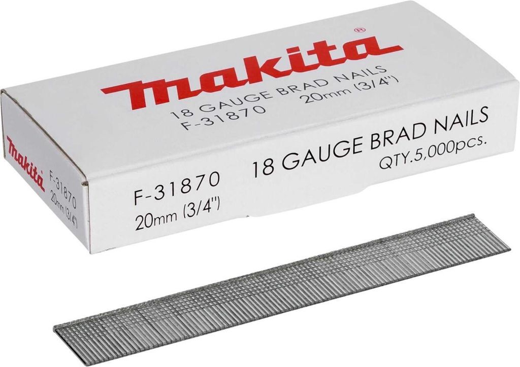 Makita - Punti metallici - 5000 pezzi - Lunghezza: 20 mm - Immagine del prodotto 
