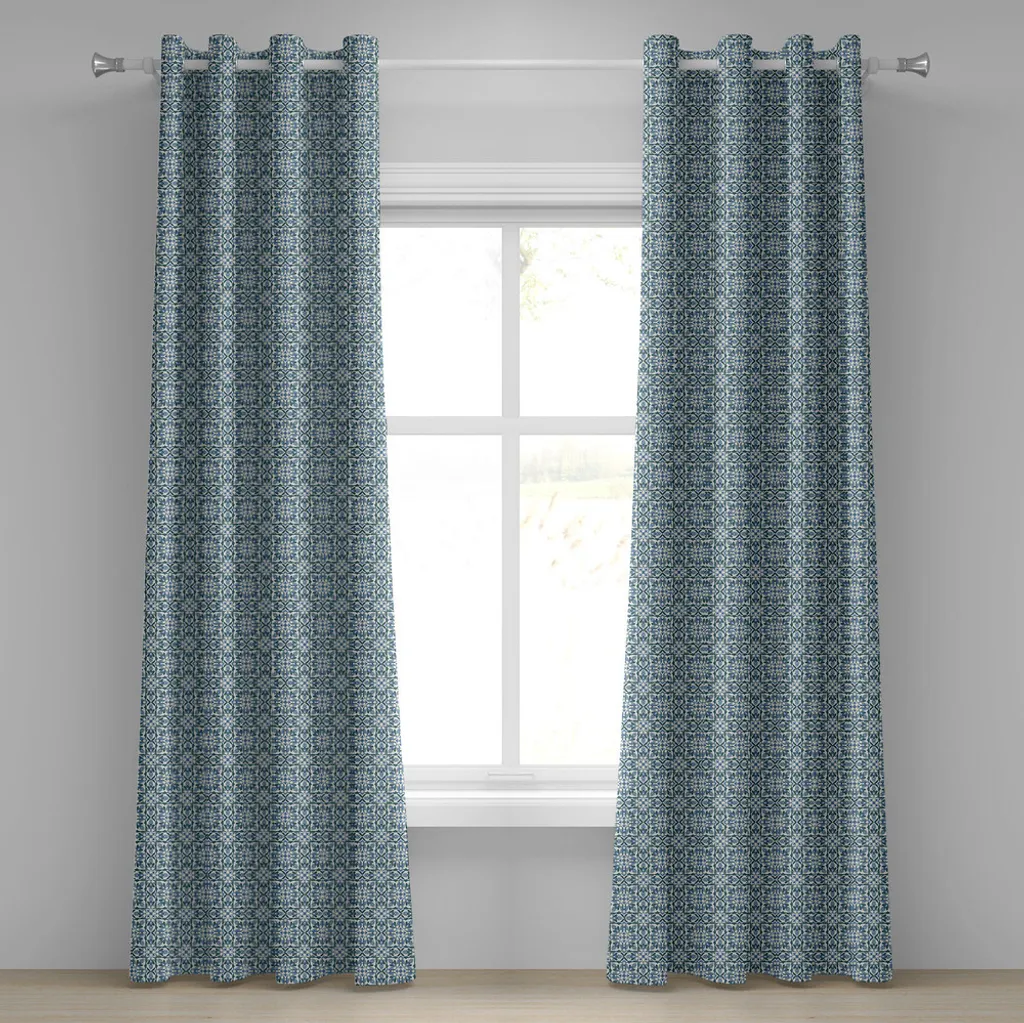 Tenda Floreale Stilizzata ABAKUHAUS | Antico Motivo Europeo 280x175