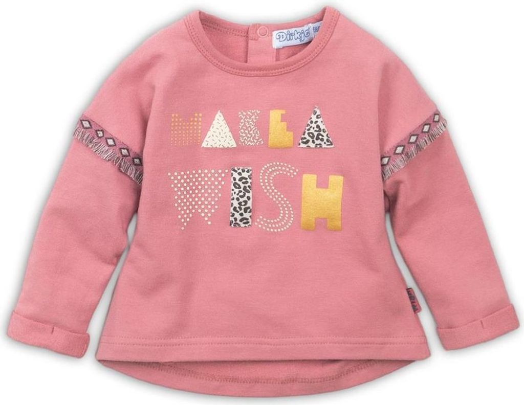 Dirkje Mädchen Sweatshirt rosa 74