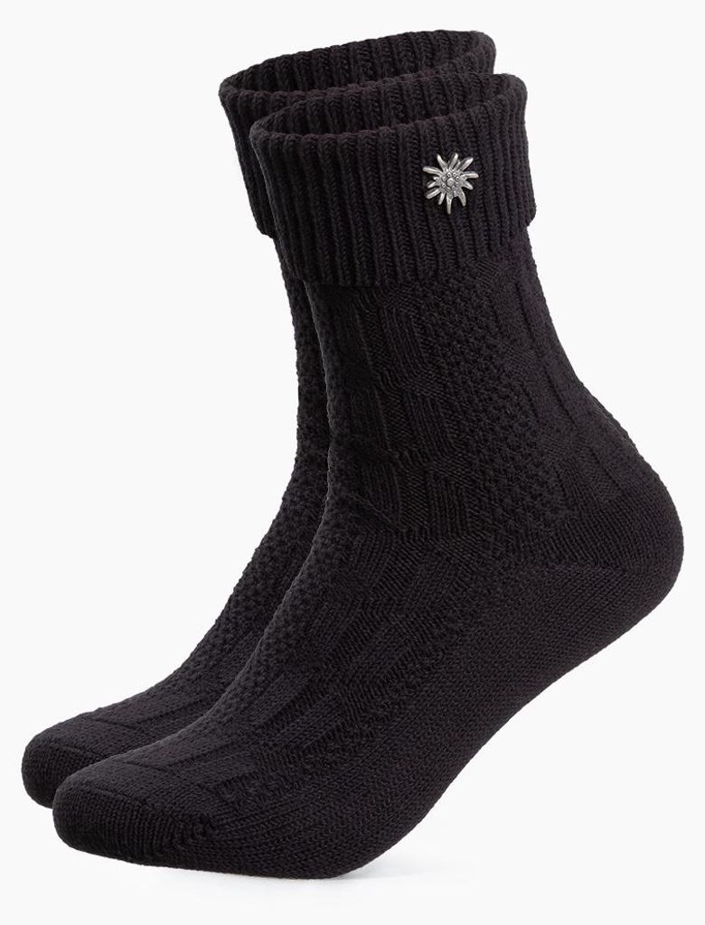 HerzSticht Damen Kurze Trachtensocken 1er Pack (Modell: Produktbild 