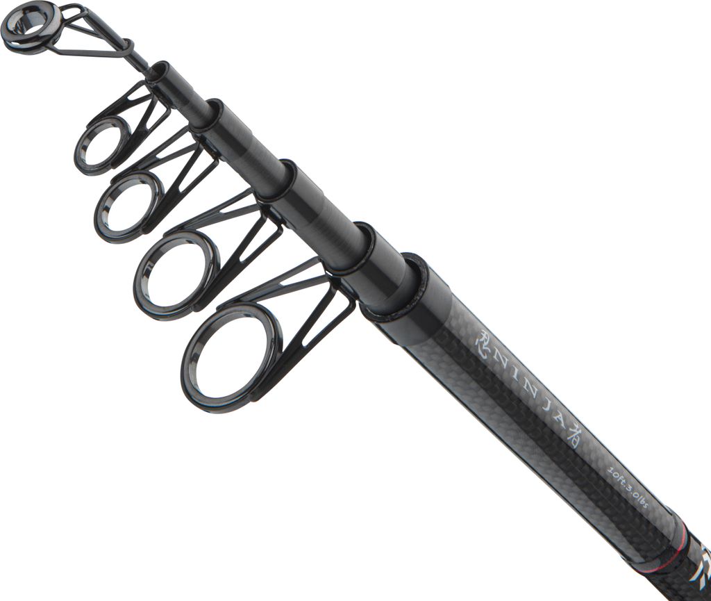 DAIWA Ninja X Tele NJXT 60G Canne à Pêche Télescopique 3m 20-60g