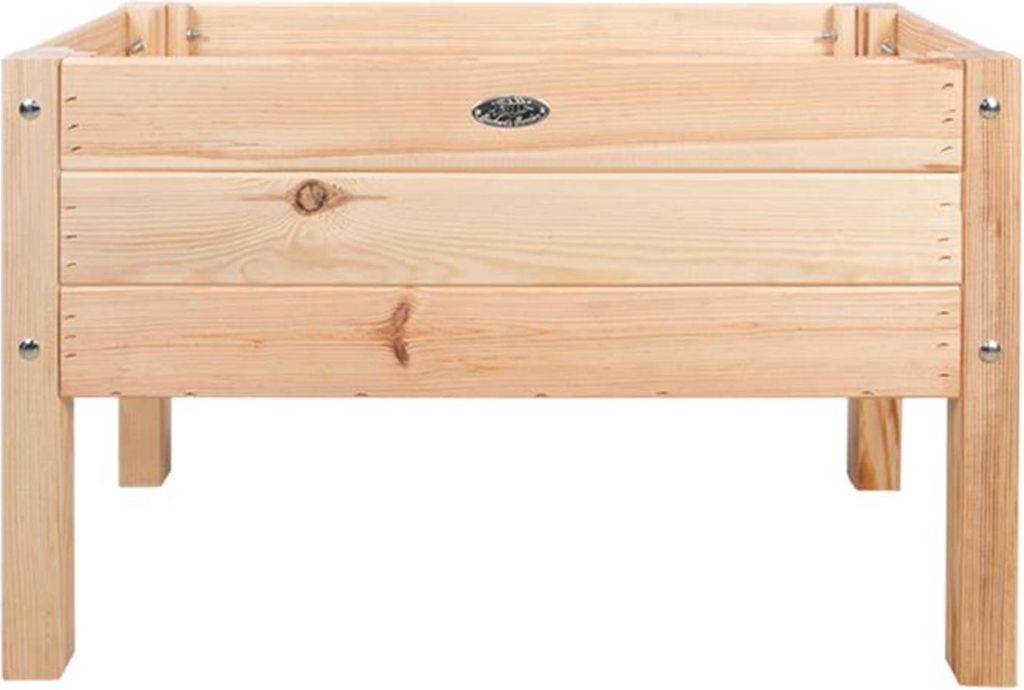Esschert Design Hochbeet Natur für Kinder 50 cm hoch - Kiefernholz