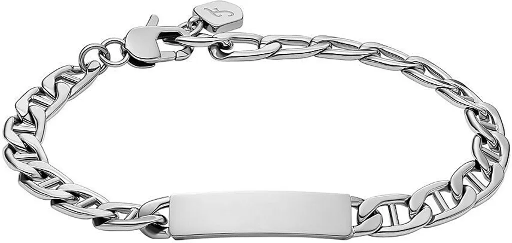 Regalo Bracciale Fossil Argento Unisex - Scatola Regalo Inclusa