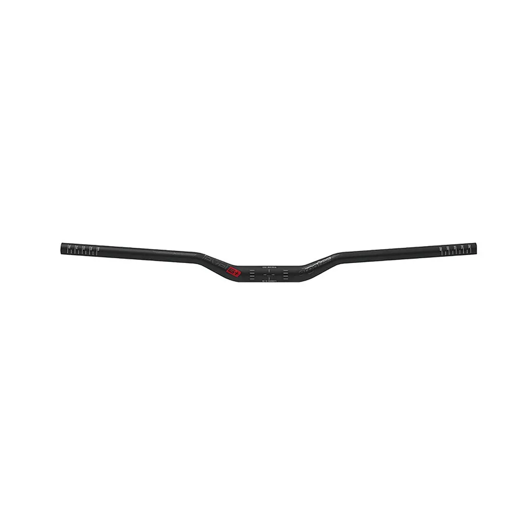 Cintre de vélo VTT Riser Bar ergotec en aluminium 31,8mm noir mat