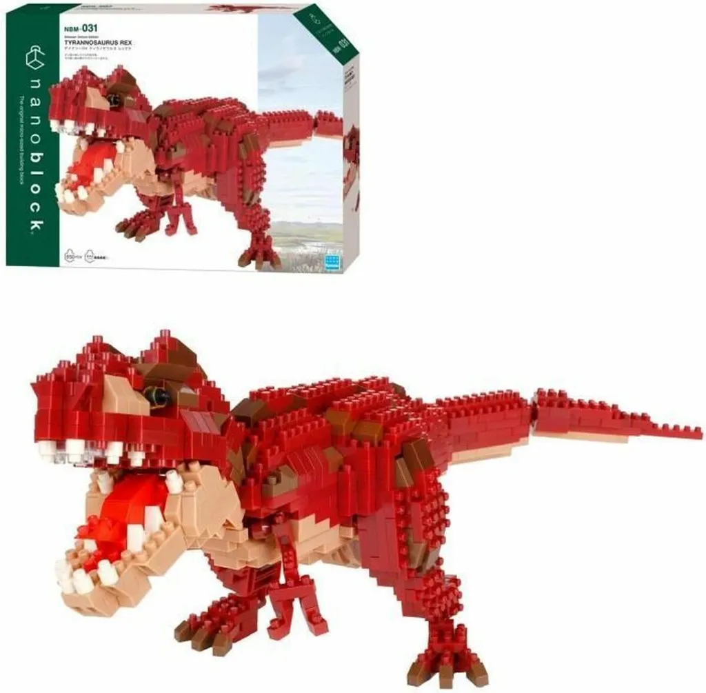 Nanoblock Set de construction haute précision - Kit créatif mini briques - 6