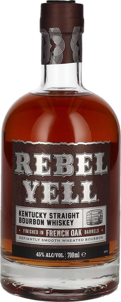 Rebel Yell Bourbon Whiskey French Oak Finish 45% Vol. 0,7l Produktbild 