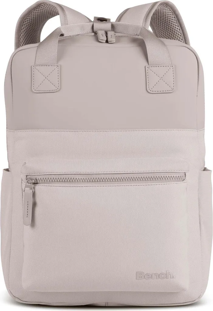 Sac à dos gris clair Bench Style idéal pour travail, études et loisirs