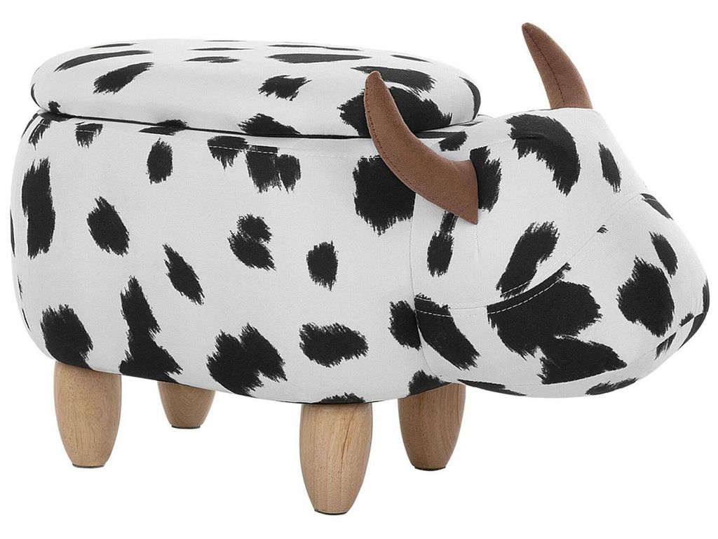 BELIANI Sgabello per bambini a forma di mucca con Immagine del prodotto 