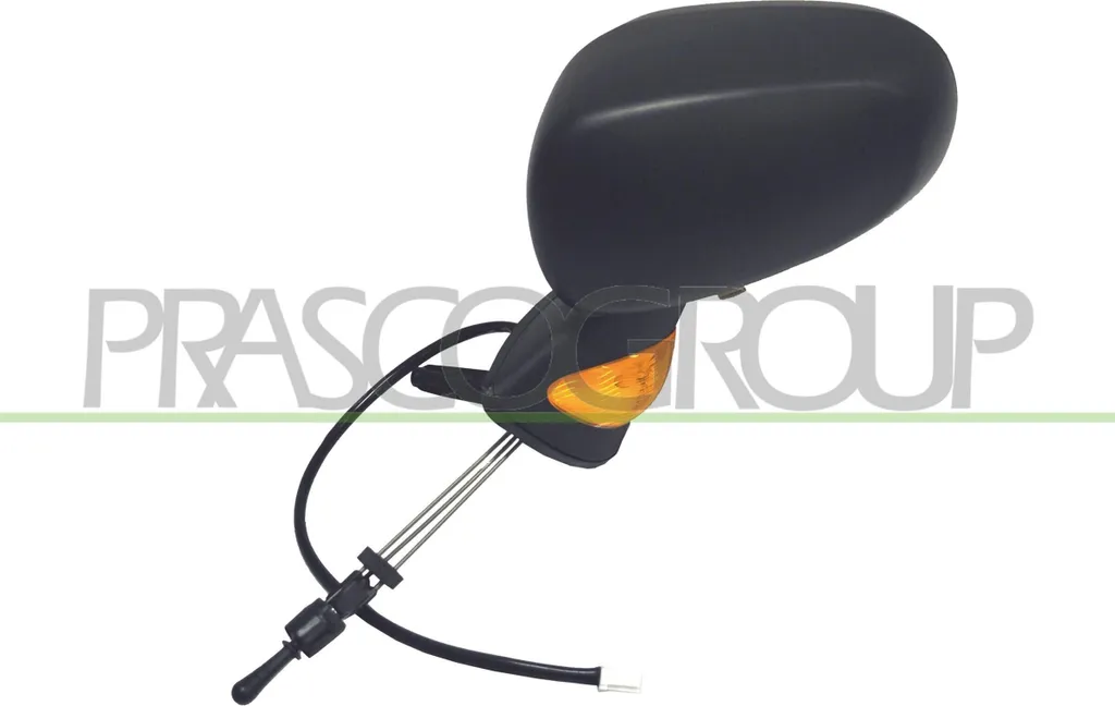Rétroviseur PRASCO RN3087114P avec miroir asphérique pour Renault Modus