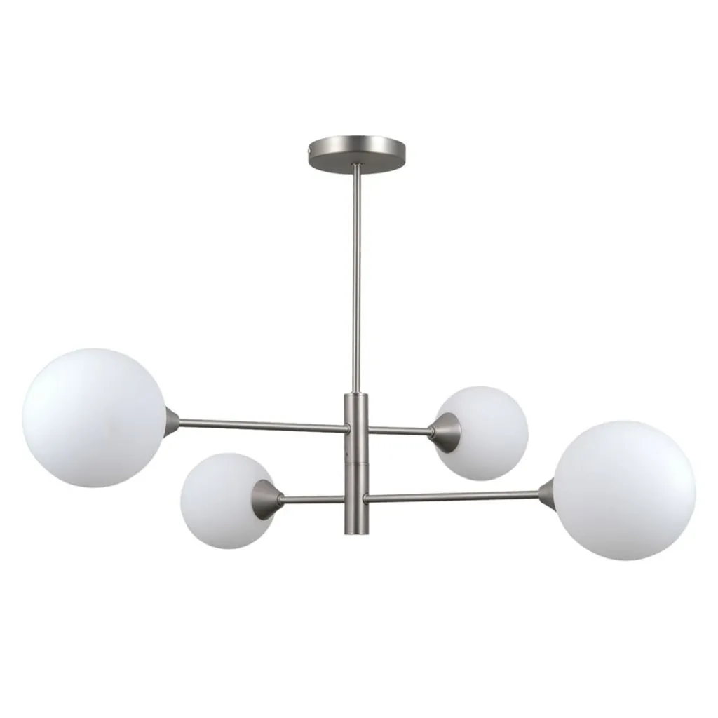 Scheda Tecnica Italux EVORA PND-55342-4-SN Lampada Sospensione 4xG9