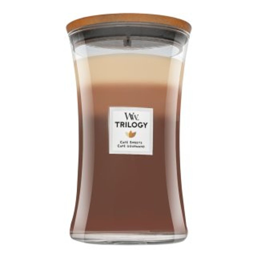 WoodWick Vonná sviečka veľká Trilogy Café Sweets - 18 cm / Obrázok produktu 