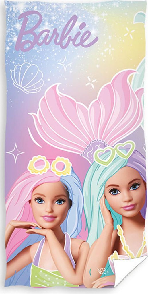 Barbie Meerjungfrau Baby Badetuch Produktbild 
