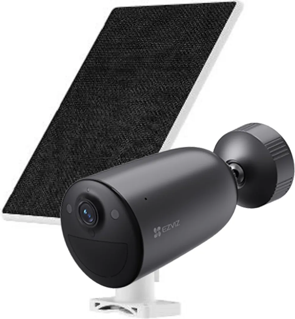 Caméra 4G 2K EZVIZ EB3 avec Vision Nocturne Couleur et Panneau Solaire