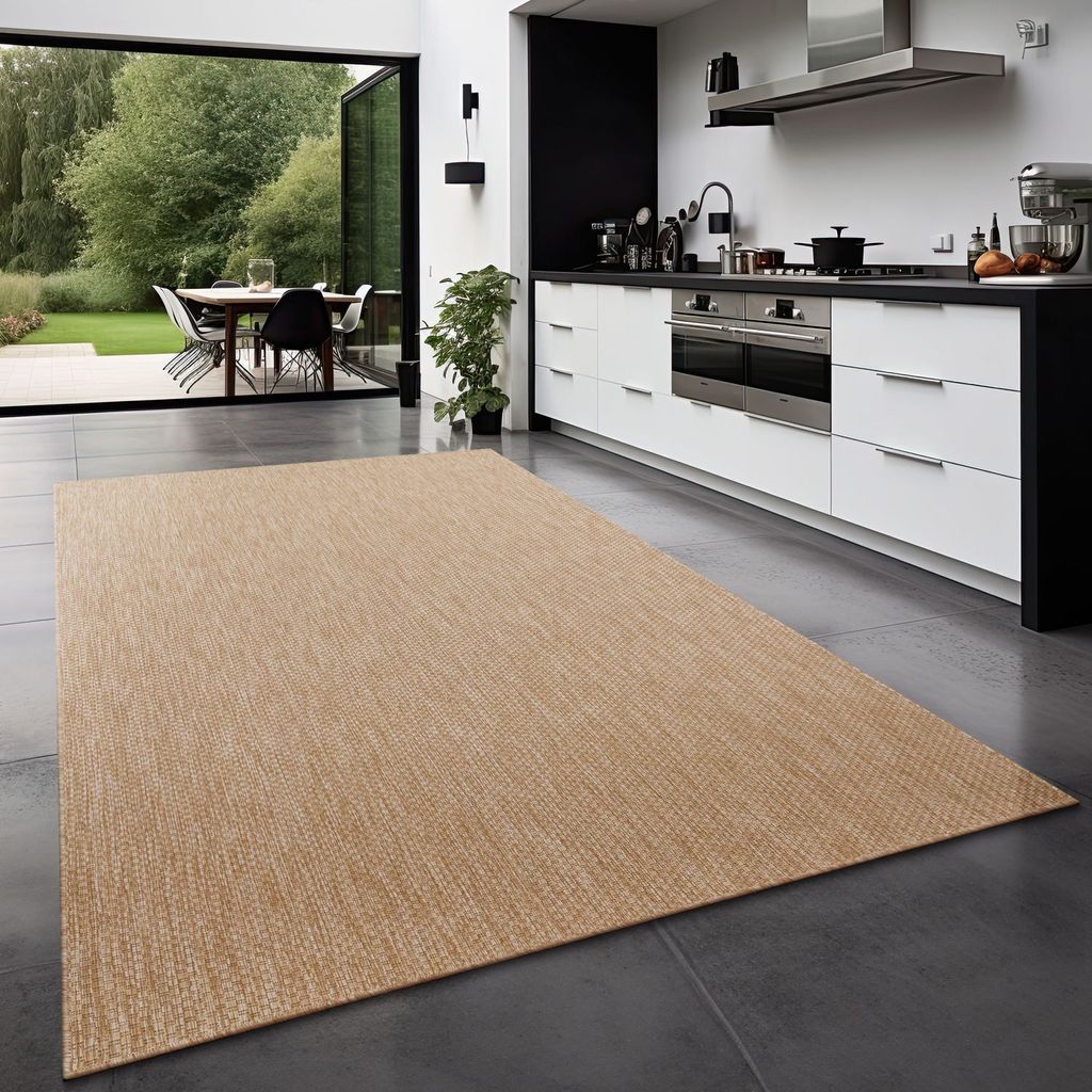 TT Home Teppich Für Outdoor Küchenteppich Balkon Terrasse Produktbild 1