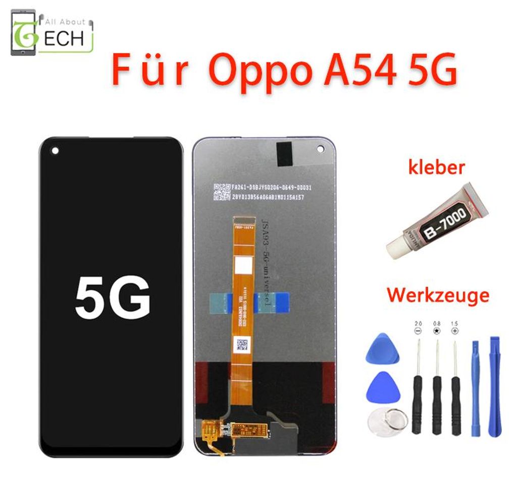 Für Oppo A54 5G CPH2195 LCD Display Touch Screen Bildschirm Produktbild 