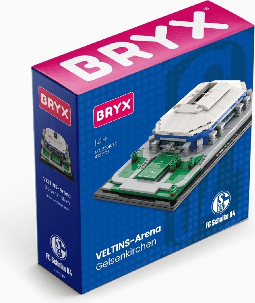 BRYX VELTINS-Arena Stadion Modell 470 Teile Klemmbausteine Produktbild 