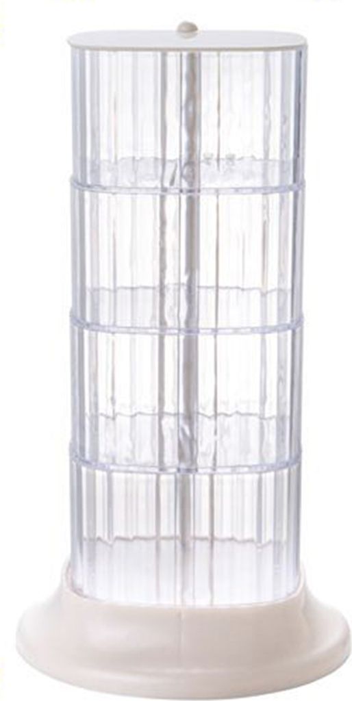 Make-up-Organizer, multifunktional, 360-Grad-Drehung, staubdicht, 2/3/4 Schichten, platzsparende Aufbewahrung, transparent, verstellbar, Make-up-Ka...