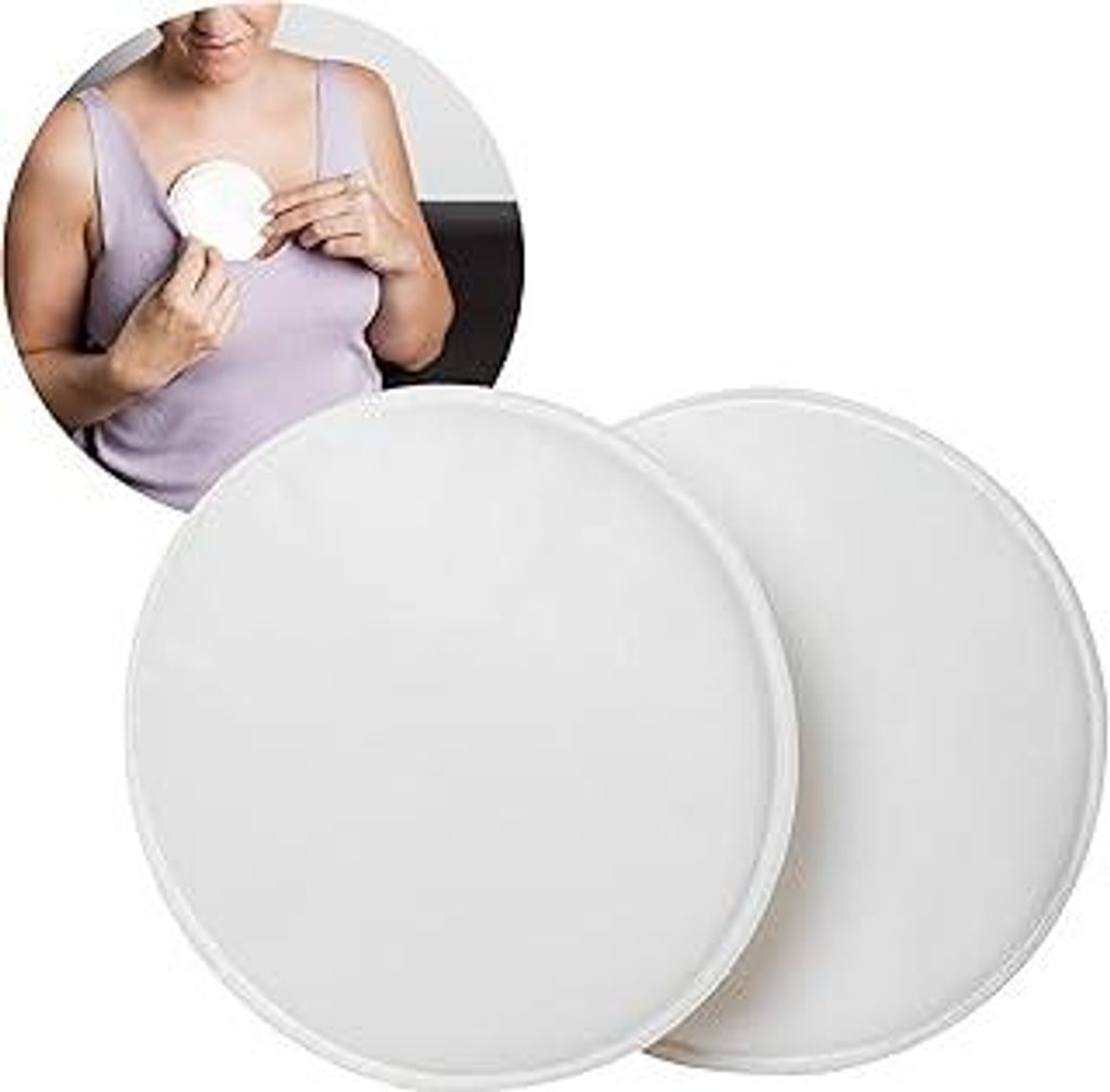 reer mama waschbare Stilleinlagen | 8 Stilleinlagen + Wäschenetz | Unterstützung beim Stillen | wiederverwendbar und nachhaltig | diskretes Desig...