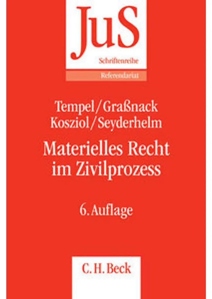 Guide Droit Matériel Allemand pour Juristes et Étudiants en Civil