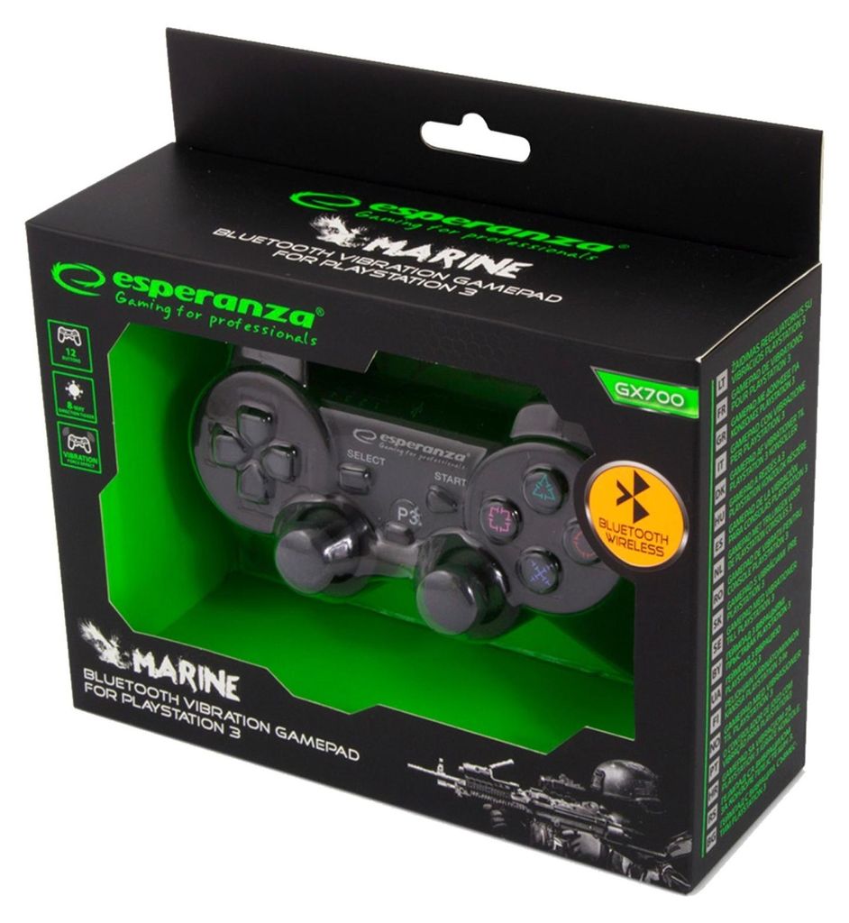 Esperanza EGG109K, Joystick, Playstation 3, D-pad, Przycisk Zdjęcie produktu 