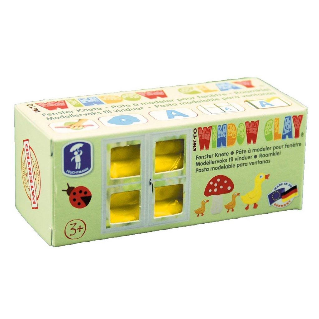 Feuchtmann Window Clay, Gelb, Kind, Junge/Mädchen, 3 Jahr(e), Modellierton, Europa
