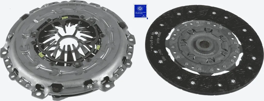 Kit d'embrayage SACHS 3000 951 929 pour Citroën C4 Picasso OE 2052 H7
