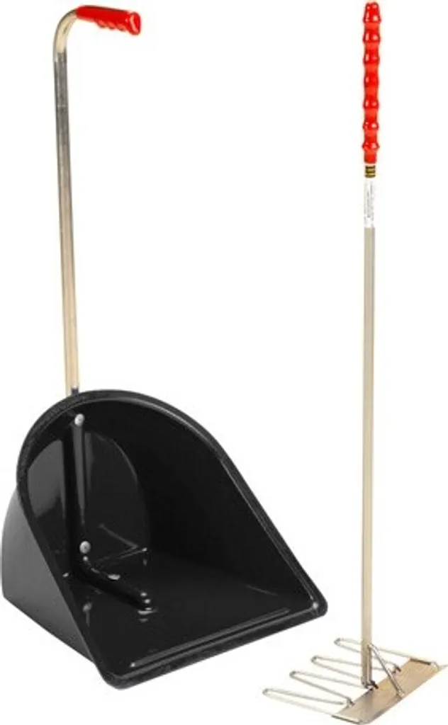 Stubbs S4585 TL894 Collecteur de Fumier Haut avec Râteau Noir S4585