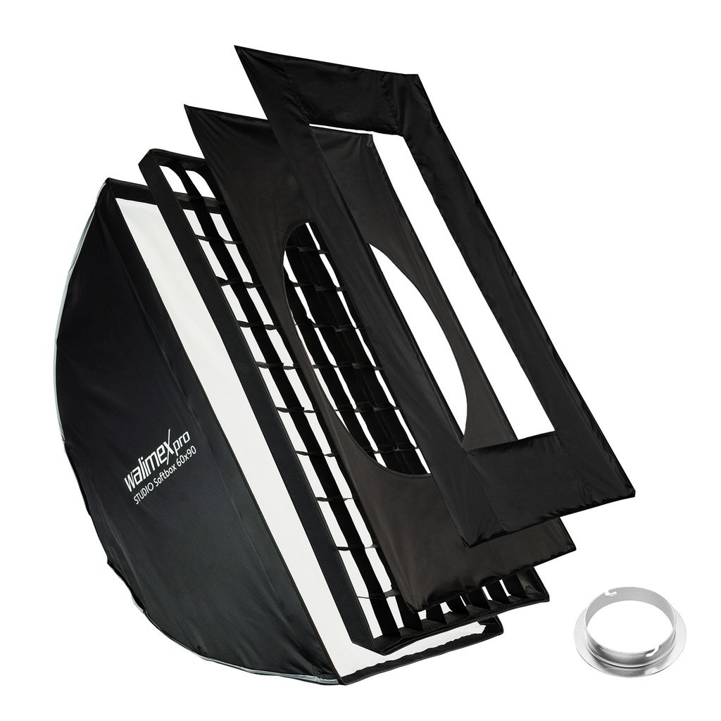 Walimex pro Studio Softbox 60x90cm + Elinchrom Adapter Produktbild 