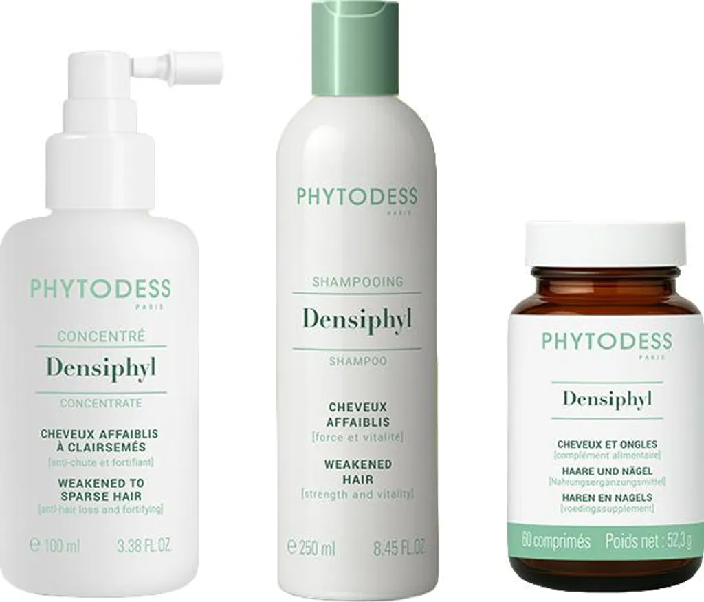 Rituel DENSIPHYL Anti-chute Concentré 100ml + Shampoing + Compléments
