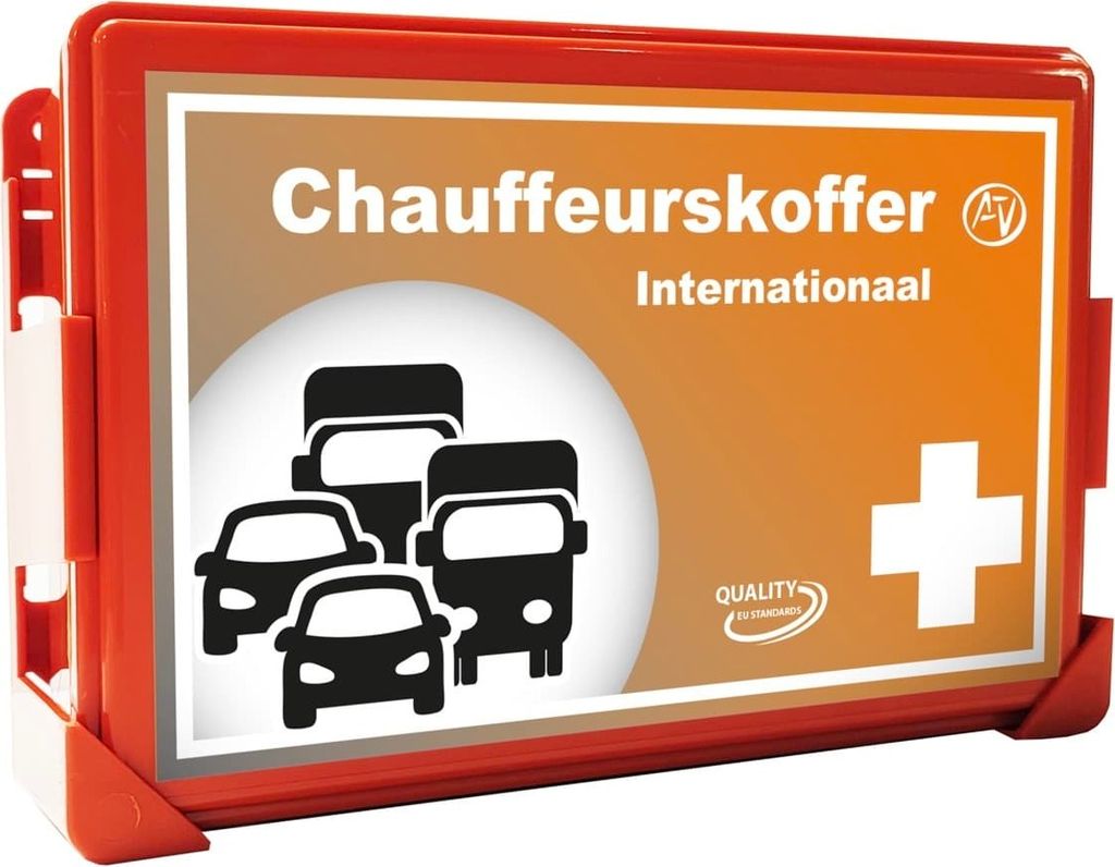 SAVS Erste-Hilfe-Koffer für unterwegs - Erste-Hilfe-Kasten - Betriebsverbandkasten - inkl. Wandhalterung