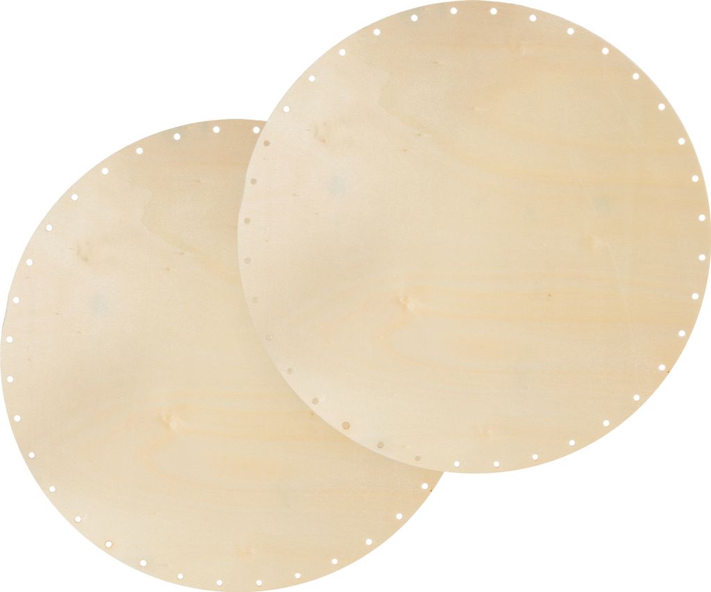 VBS Peddigrohr Boden Rund 3 mm 25 cm 2 Stück Flechtmaterial Korbherstellung