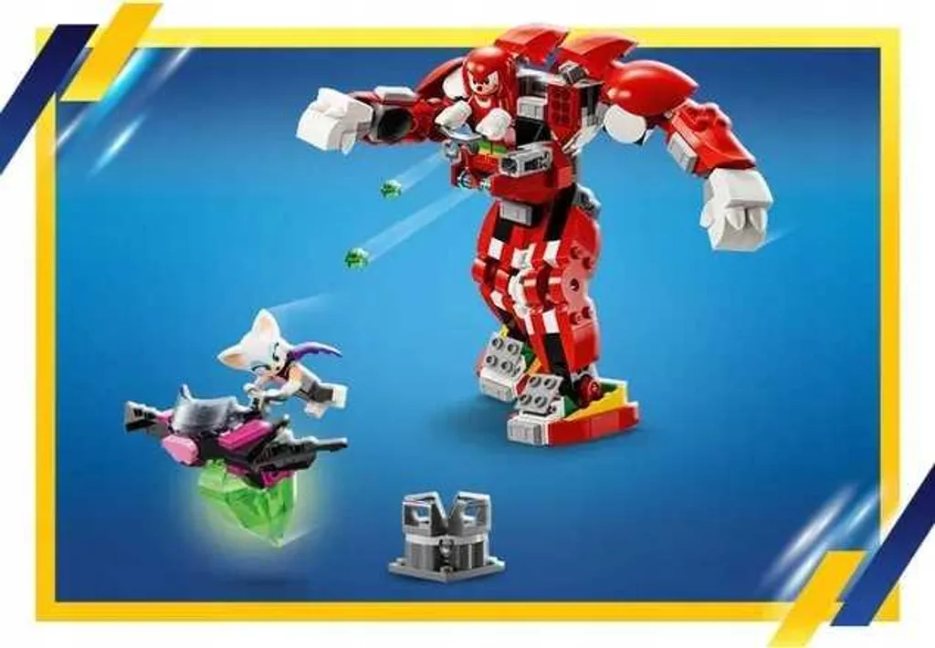 Protection de la Master Emerald avec le Robot LEGO Sonic 76996 Knuckles - 29