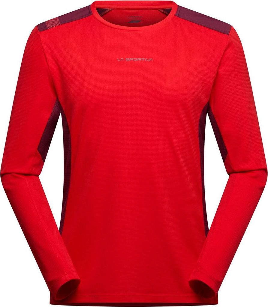 Beyond Longsleeve M, Mountain Hiking, Man, Longsleeve, R24R25 Mountain Red/Redwood, L - La Sportiva
