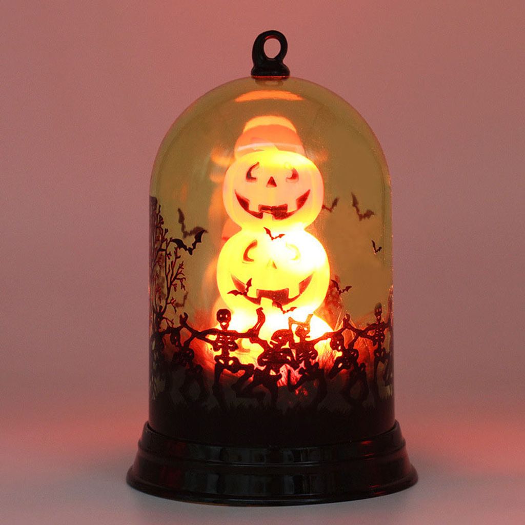 Elegante Halloween-Kürbis-Leuchte