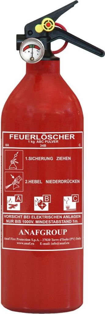 Feuerlöscher, Pulverlöschmittel Produktbild 