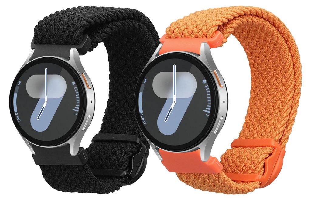 kwmobile 2x Uhrenarmband für Samsung Galaxy Watch 4 / 5 / 6 Produktbild 