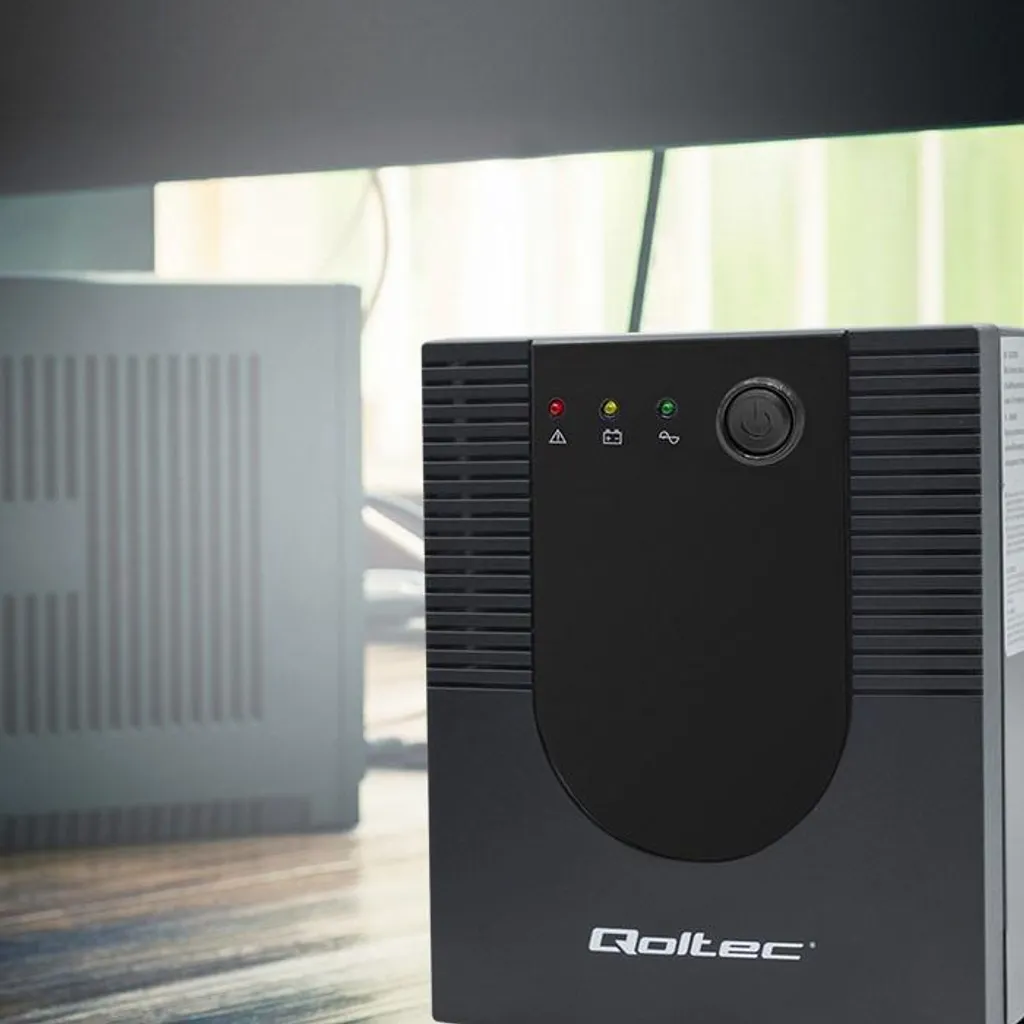 Onduleur Qoltec Monolith 1200VA 720W Line-Interactive pour PC et Serveur - 8