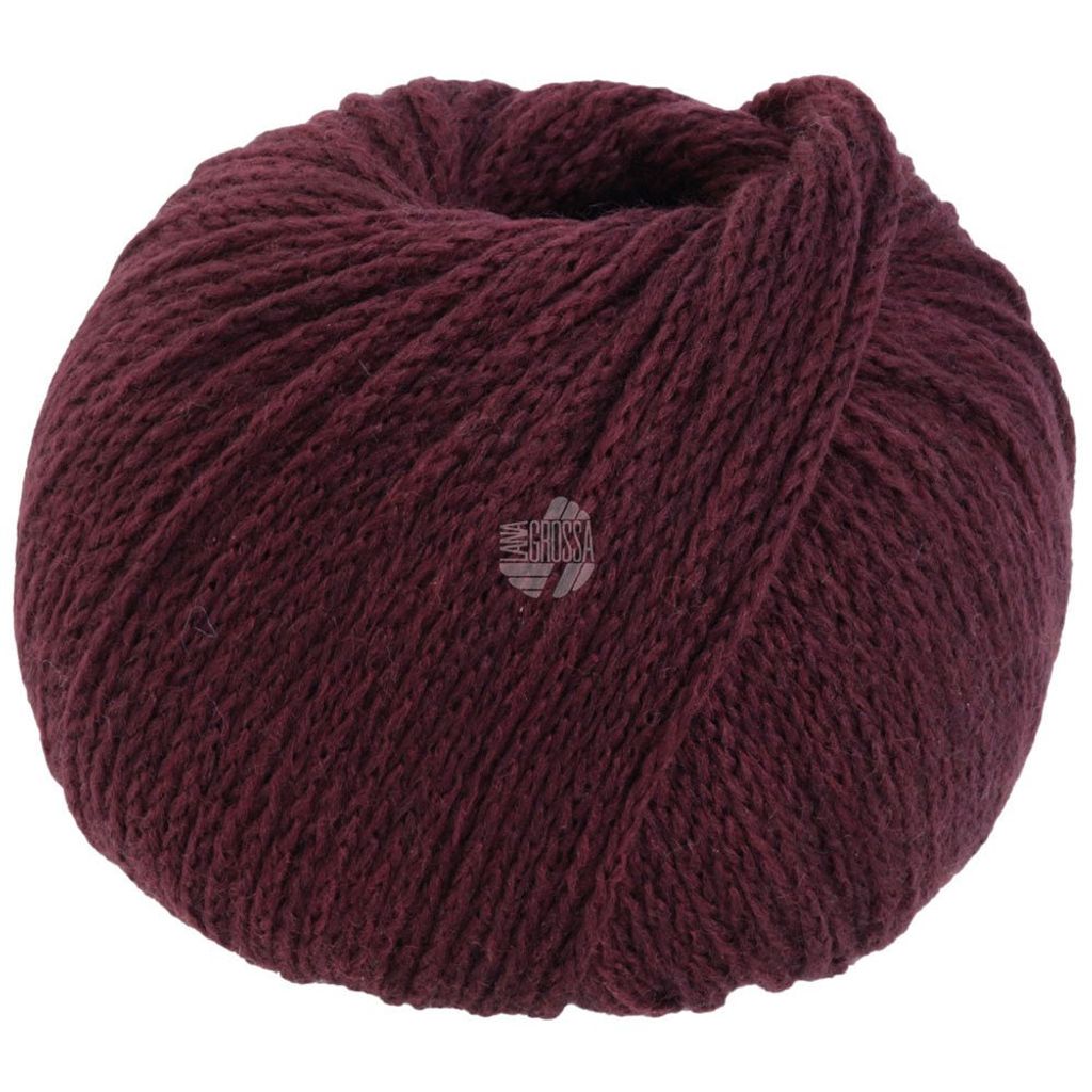 Lana Grossa COOL MERINO, Farbe:028 - Braunrot Produktbild 