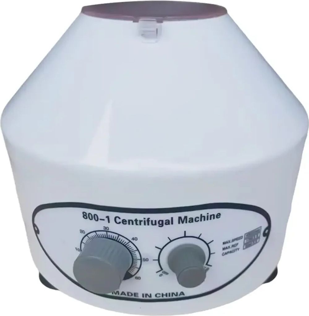 Laborzentrifuge, einstellbare Geschwindigkeiten, max 1790xg Kraft, WEISS, EU-Stecker