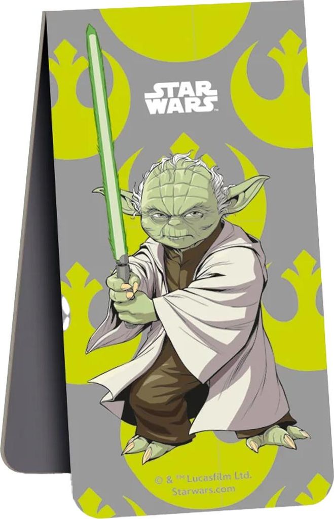 Star Wars - Magnetisches Lesezeichen PM8876 (Einheitsgröße) (Grau/Grün)