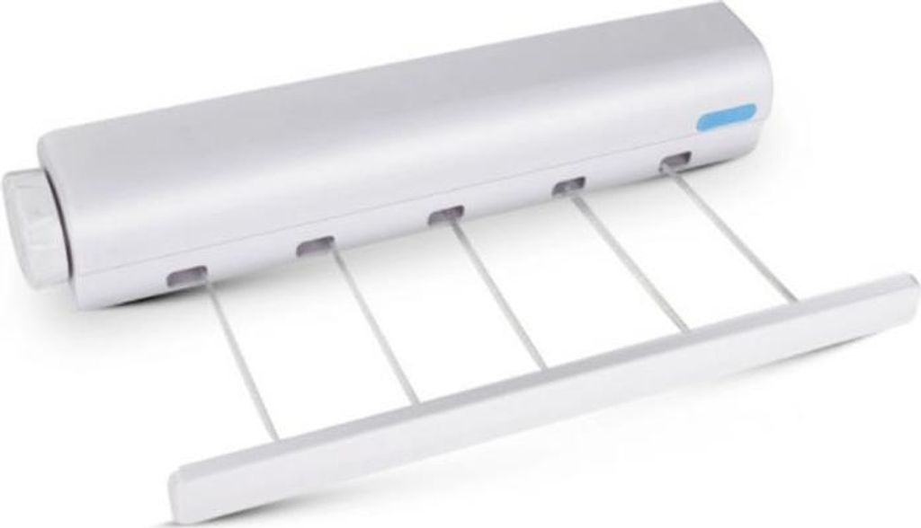 Wäscheständer Ausziehbar 5-Draht-System, Raumsparender Wäscheleine Für Haushalt & Hotel